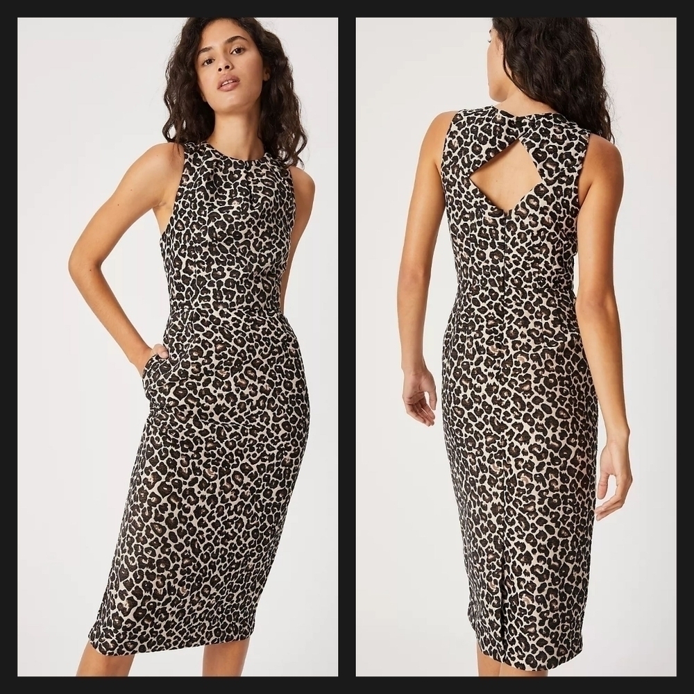 Anthropologie  Benicia‎ Jacquard Midi Dress